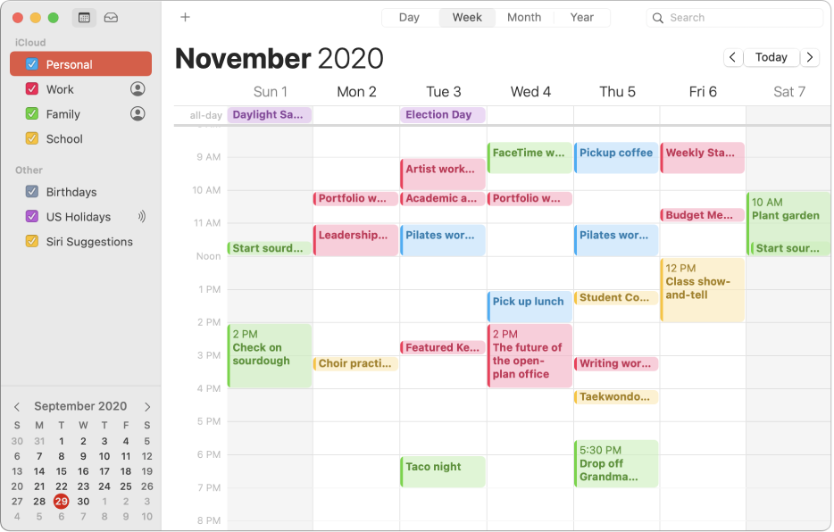 schedule app for mac